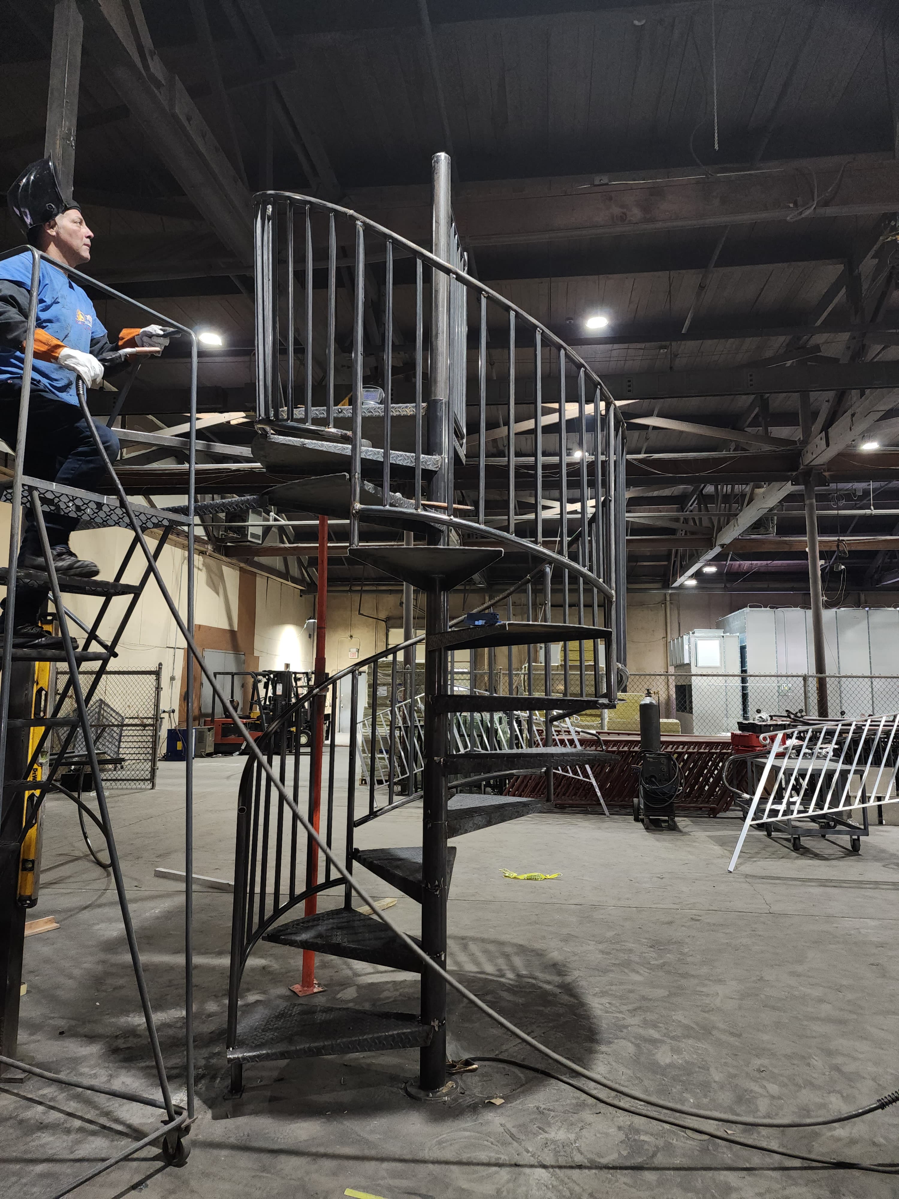Custom Steel Spiral Staircase, photo 2